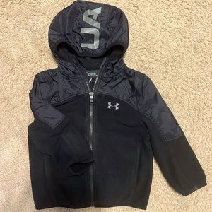 Black under armor cold gear jacket